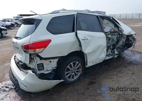 2015 Nissan Pathfinder S из США, поврежденный, VIN 5N1AR2MN7FC683569